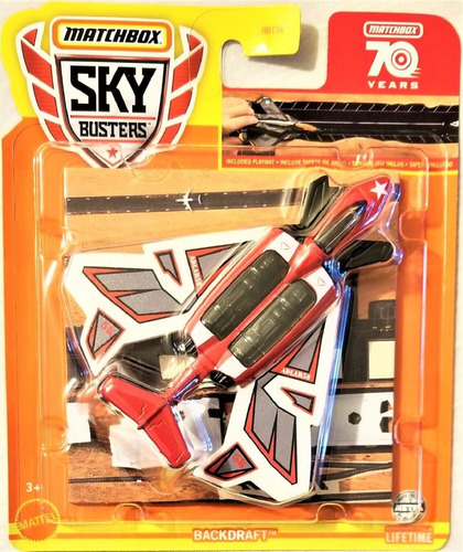 Matchbox Sky Busters Blackdraft Mattel Hlj16