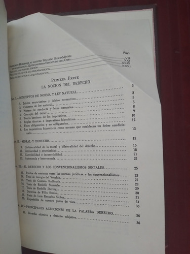 Libro Introducción Al Estudio Del Derecho, Eduardo García Má (Usado)