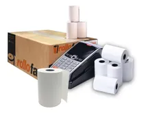 Comprar Caja X 90 Rollos - Rollos Termicos - Pos Tarjetas- 57x35mm  