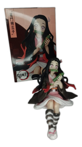 Figura Demon Slayer Nezuko Kamado Sentada 15cm