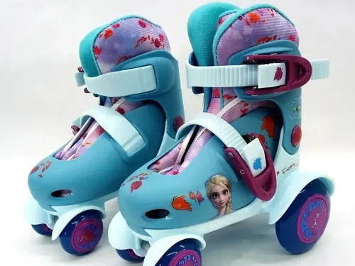 Patines Frozen Niños 4 A8 Años Ajustables Disney T16 A T19