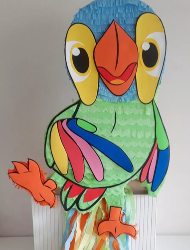 Piñata Loro Pepe Lorito Pepe Zenon