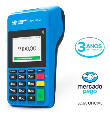 Maquina De Cartão Credito Debito Point Pro Melhor Modelo
