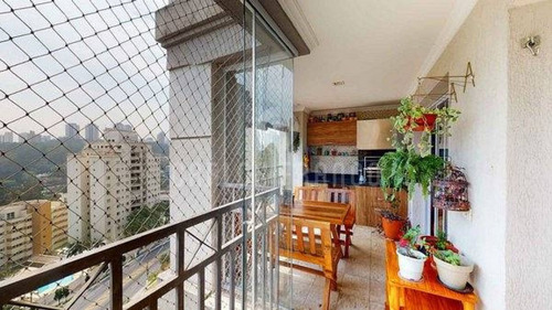 Imagem 4 de 15 de Apartamento Claro E Arejado, Com Cara De Casa, No Coração Da Vila Andrade. - Cf68004