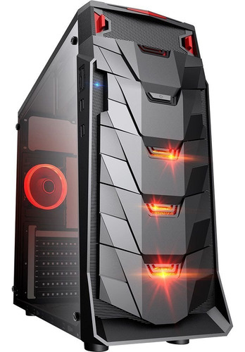 Imagem 1 de 8 de Cpu Pc Gamer Amd Barato Proc 3.5ghz 8gb Hd Ssd240gb 500w Gta