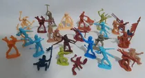 Comprar Lote Com 25 Figuras Forte Apache Gulliver Anos 80 Lot01