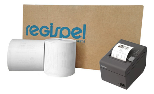 16 Bobinas Térmicas 80x80 Cupom Fiscal Ecf Sat Pdv
