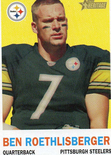 2005 Topps Heritage Sp Ben Roethlisberger Steelers