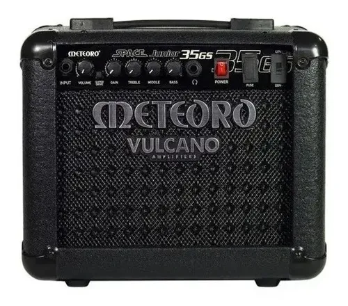 Cubo Amplificador Meteoro Space Junior 35gs 35w P/ Guitarra Cor Preto