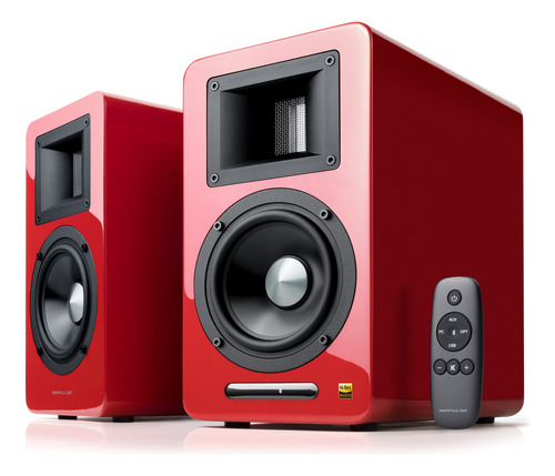 Monitores Bluetooth Hi-res Airpulse A100 Color Rojo