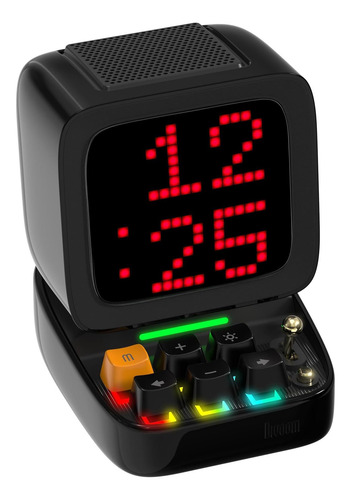 Divoom Ditoopro Altavoz Retro Pixel Art Con Luces Rgb, Altav