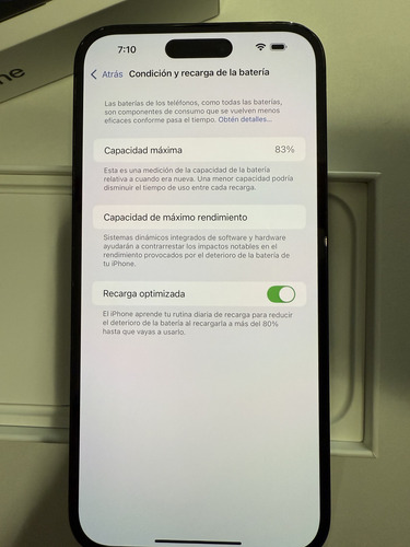Apple iPhone 14 Pro Max (1 Tb) - Negro Espacial En Excelentes Condiciones Y Se Entrega En Su Caja Original (Usado)