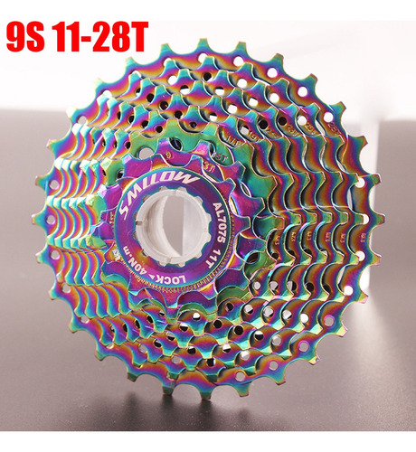 Cassette Sprocket Smllow 9 Pasos Velocidades 11-28t Mtb