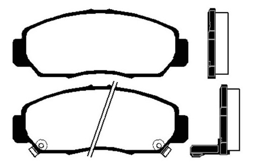 Pastillas De Freno Honda Stream Delanteras Mintex Inglesas