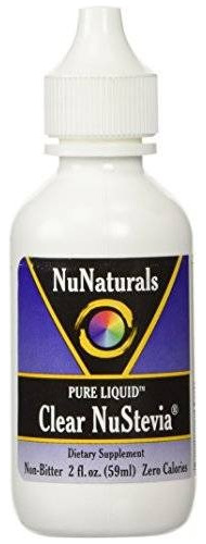 Nunaturals Puro Líquido Claro De Stevia 2 Onzas (paquete De 