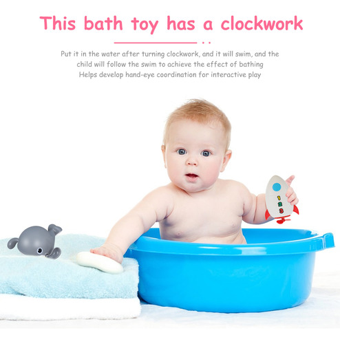 Juguetes De Baño Para Bebés Y Niños Pequeños, 2 Piezas, Jugu