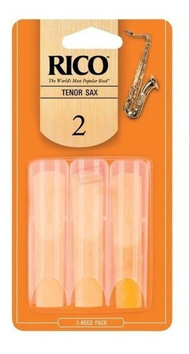 Cañas Saxo Tenor Rico Rka0320 N°2 X3