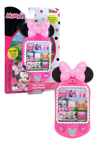 Minnie Bow-tique Why Hello - Teléfono Celular Con Luces Y So