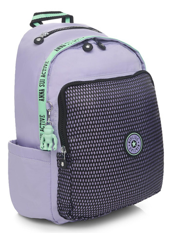 Kipling Seoul Up Backpack Kpki7610as61 Lilac Anna Sui X7 Verde Liso