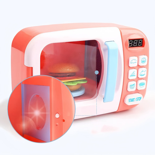 Mz Set De Juguetes De Cocina For Microondas De Simulación