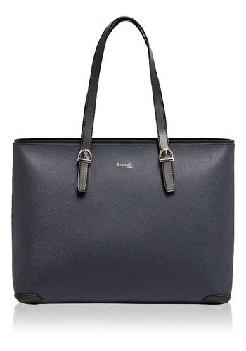 Bolsa Variation Shopper Ejecutivo Lipault Navy/black