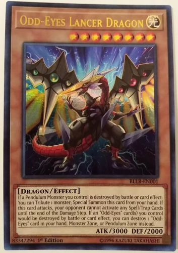 Odd-eyes Lancer Dragon - Ultra Rare       Bllr