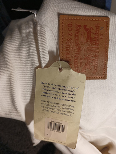 Chaqueta Levi's Talla M Orange Tab Mod. Cassidy - Nueva