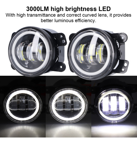 Lámpara Antiniebla Led Con Forma De Ojos De Ángel, 30 W, 300