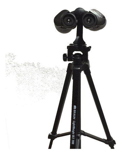 Imagen 1 de 9 de Kit Braun Binocular 10x50 Adaptador Tripode 145cm Funda