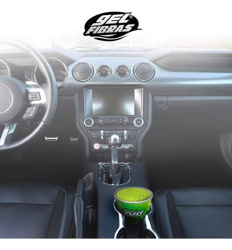 Aromatizante Para Auto En Gel Fibras Air Perfum 30grs Fragancia LIMÓN
