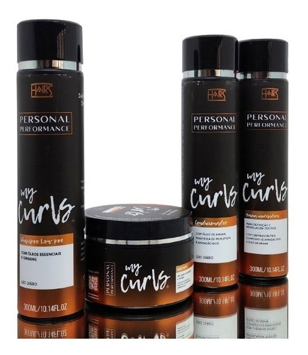 Shampoo, Mascara, Condicionador, Geleia Hairs Company Home Care Cachos Hidratação De 1200ml 1200g