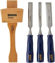Comprar Juego De Cinceles Para Madera Formones Irwin 4 Pza 