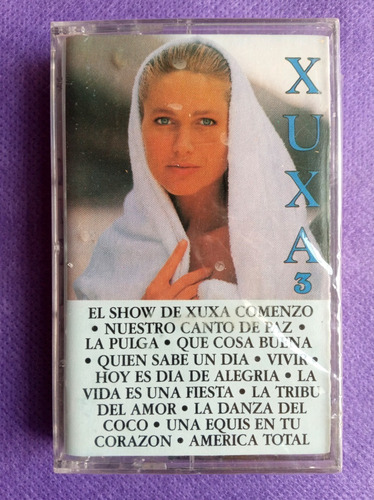 Xuxa 3 Edição Espanha 1992 K7 Cnae Globo Records Ljfs (Usado)