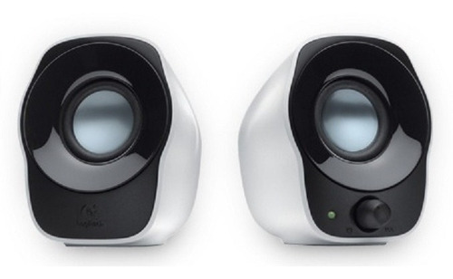 Bocina Logitech Z120 negra y blanca