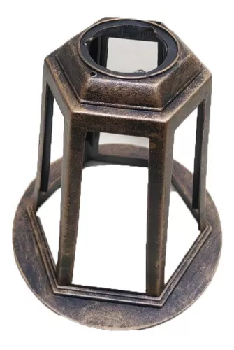 Farol De Pared Colonial Uso Exterior Cobre Posiciones En Venta En