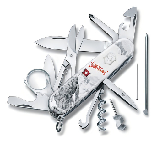 Victorinox Navaja Explorer Swiss Spirit Special Edition 2020 Color Blanco
