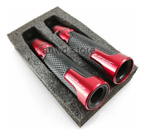 Palancas Y Puños Para Honda Cb160f Invicta, Rojas Con Negra