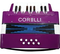 Comprar Acordeón Corelli Whc104 A Piano 8 Bajos 17 Teclas