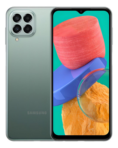 Samsung Galaxy M33 5G (6000 mAh) 5G Dual SIM 128 GB green 6 GB RAM - Excelente (Reacondicionado)
