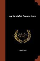 Libro Ay Verdades Que En Amor - Lope De Vega