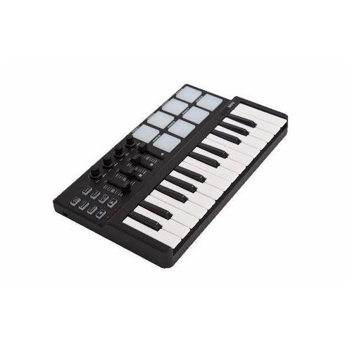 Controlador Parquer Mini Midi Usb 8 Pads 25 Mini Teclas