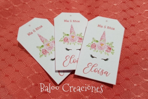 Imagen 6 de 9 de Tags Etiquetas Personalizadas Souvenirs X 10