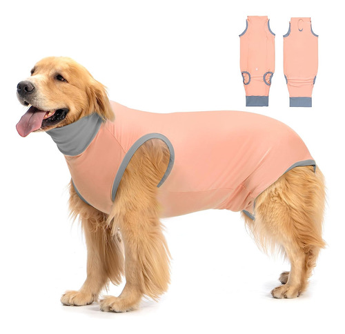 Traje De Recuperación De Cirugía Para Perros, Rosa (3xs)