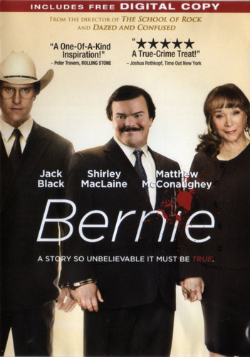 Bernie ( Jack Black ) Dvd Original Zona 1 Importado