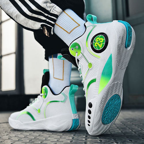 Blanco Y Verde (kobe 23) - 44calcetines Y Pulsera Gratis