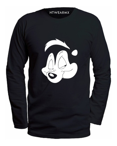 Playera Manga Larga Pepe Le Pew