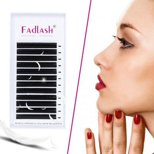 Extensiones De Pestañas Fadlash Volumen Multi Longitud Fácil