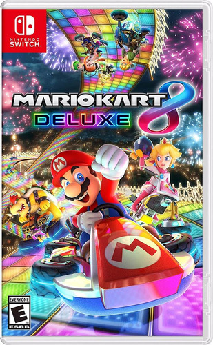 Juego Mario Kart 8 Deluxe Para Nintendo Switch Disponible Ya