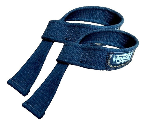 Strap Musculação Punch Power Lifiting Academia Par Preto