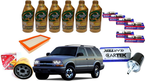 Kit Afinación Chevrolet Blazer 4.3l V6 1998 Quaker State